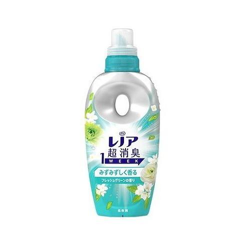 【単品18個セット】 レノア超消臭1weekみずみずしく香るフレッシュグリーンの香り本体 P&Gジャパン(代引不可)【送料無料】