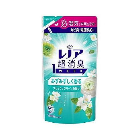 【単品14個セット】 レノア超消臭1weekみずみずしく香るフレッシュグリーンの香りつめかえ用 P&Gジャパン(代引不可)【送料無料】