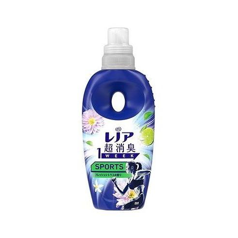 【単品12個セット】 レノア超消臭1weekSPORTSフレッシュシトラスの香り本体 P&Gジャパン(代引不可)【送料無料】