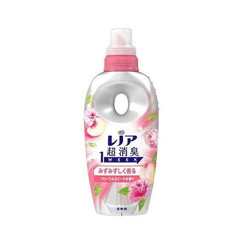 【単品16個セット】 レノア超消臭1weekみずみずしく香るフローラル&ピーチの香り本体 P&Gジャパン(代引不可)【送料無料】