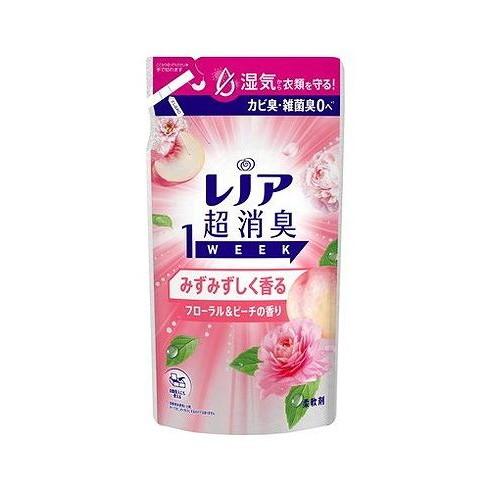 【単品13個セット】 レノア超消臭1weekみずみずしく香るフローラル&ピーチの香りつめかえ用 P&Gジャパン(代引不可)【送料無料】