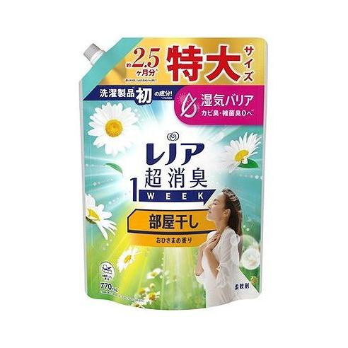 【単品7個セット】 レノア超消臭1week部屋干しおひさまの香りつめかえ用特大サイズ P&Gジャパン(代引不可)【送料無料】