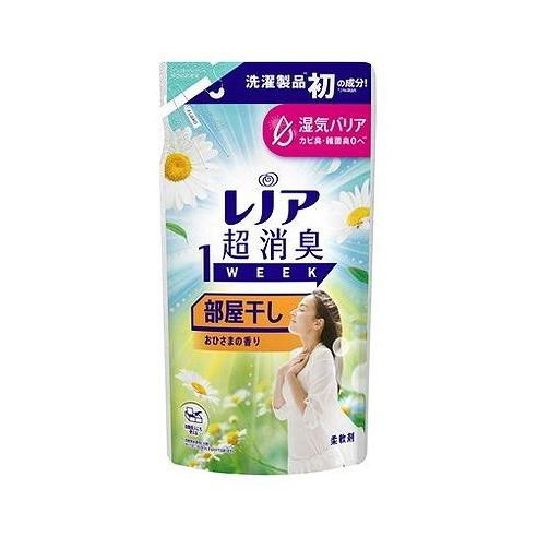 【単品18個セット】 レノア超消臭1week部屋干しおひさまの香りつめかえ用 P&Gジャパン(代引不可)【送料無料】
