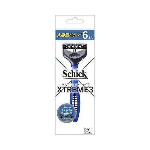 【単品18個セット】 エクストリーム3 6本入 シック・ジャパン(代引不可)【送料無料】