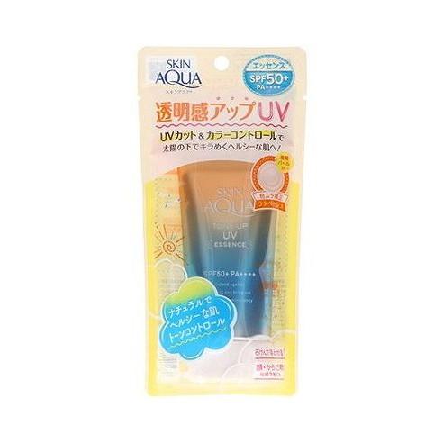 【単品6個セット】 スキンアクア トーンアップUVエッセンスラテベージュ ロート製薬(代引不可)【送料無料】