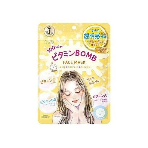 【単品15個セット】 クリアターン ビタミンBOMBマスク コーセーコスメポート(代引不可)【送料無料】