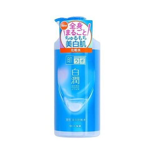 【単品12個セット】 肌ラボ 白潤薬用美白化粧水 大容量ポンプ 400mL ロート製薬(代引不可)【送料無料】