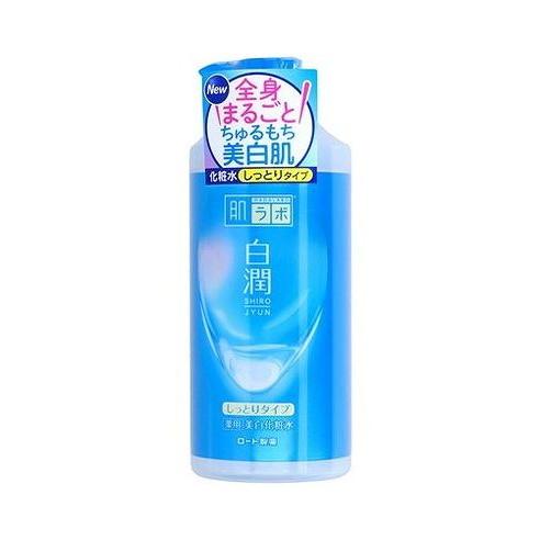 【単品6個セット】 肌ラボ 白潤薬用美白化粧水しっとり 大容量ポンプ 400mL ロート製薬(代引不可)【送料無料】