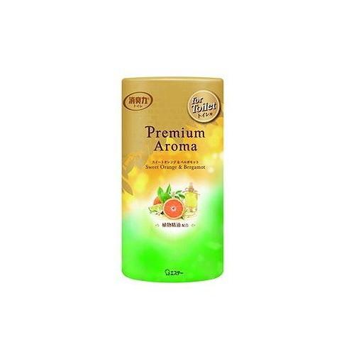 【単品20個セット】 トイレの消臭力 Premium Aroma スイートオレンジ&ベルガモット エステー(代引不可)【送料無料】