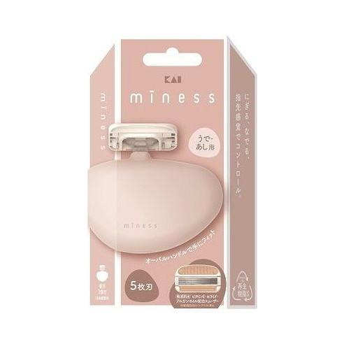 【単品20個セット】 GA0136 miness うで・あし用カミソリ 貝印(代引不可)【送料無料】