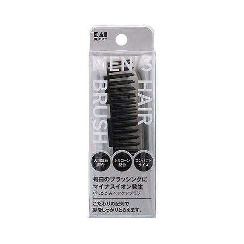 【単品14個セット】 KQ1835 折りたたみヘアケアブラシ 貝印(代引不可)【送料無料】