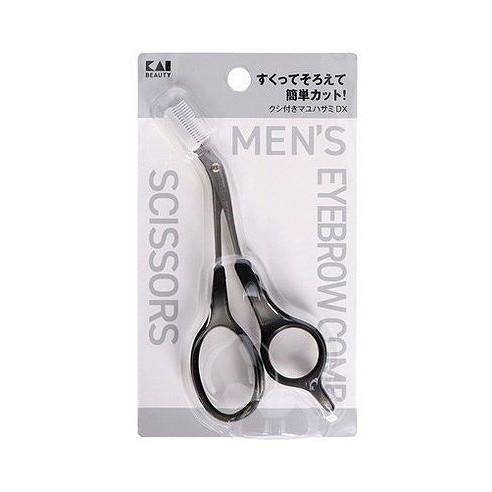 【単品18個セット】 KQ1836 クシ付きマユハサミDX 貝印(代引不可)【送料無料】