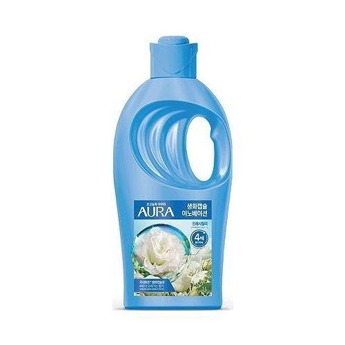 【単品5個セット】 トイレタリージャパン 香りサフロン 柔軟剤 AURA生花カプセル フレッシュリリー 本体 柔軟剤 ハーバルフローラル 洗濯 大容量 韓国(代引不可)【送料無料】