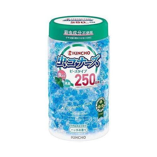 【単品19個セット】 大日本除虫菊 虫コナーズ ビーズスリムタイプ 250日 ハッカの香り(代引不可)【送料無料】