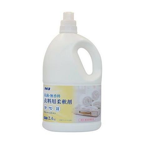 【単品6個セット】 ・無香料柔軟剤2.4KG カネヨ石鹸(代引不可)【送料無料】