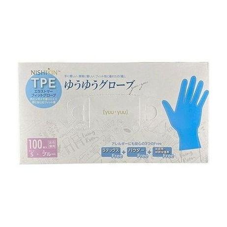 【単品16個セット】 ゆうゆうグローブTPEブルーS 錦尚金(代引不可)【送料無料】