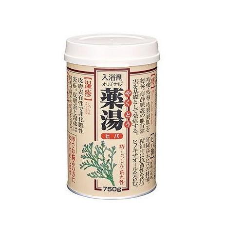 【単品10個セット】 オリヂナル薬湯 ヒバ 750G オリヂナル(代引不可)【送料無料】