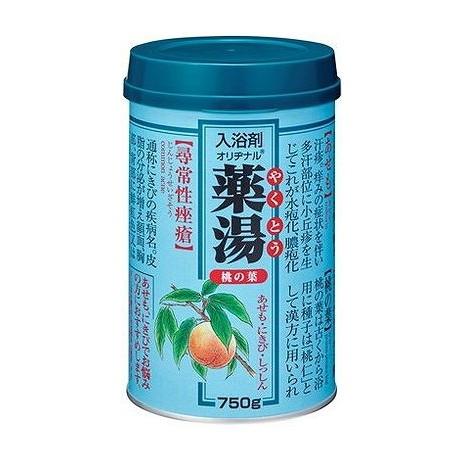 【単品8個セット】 オリヂナル薬湯 桃の葉 750G オリヂナル(代引不可)【送料無料】
