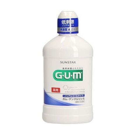 【単品5個セット】 GUMデンタルリンスノンアルコール250ML サンスター(代引不可)【送料無料】