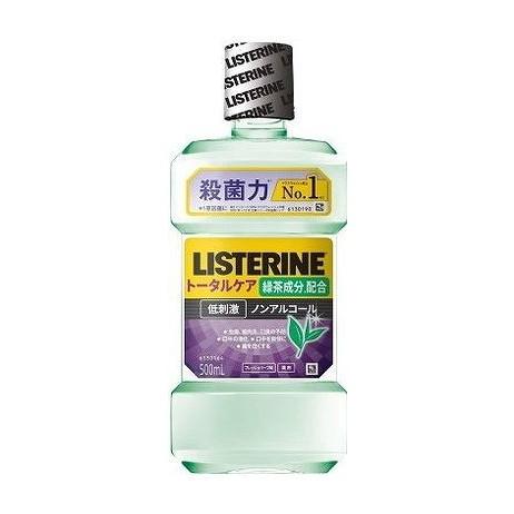 【単品10個仕かける】 薬用リステリン トータルケアグリーンティー 500ml JNTLコンシューマーヘルス(代引不可)【貨物輸送無料】