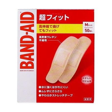 【単品15個セット】 バンドエイド 超フィット Mサイズ 50枚 JNTLコンシューマーヘルス(代引不可)【送料無料】