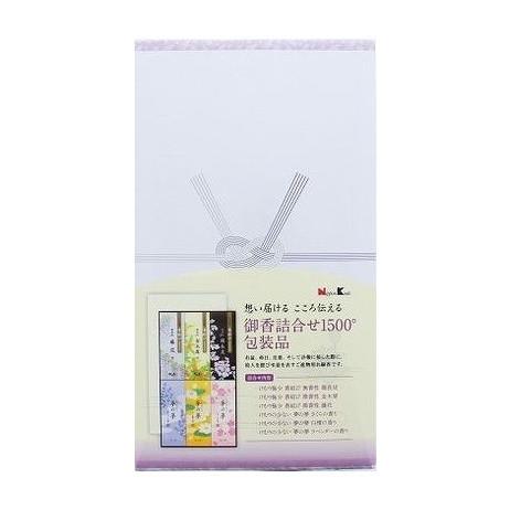 【単品7個セット】 御香詰合せ1500°包装品 日本香堂(代引不可)【送料無料】 7,168円