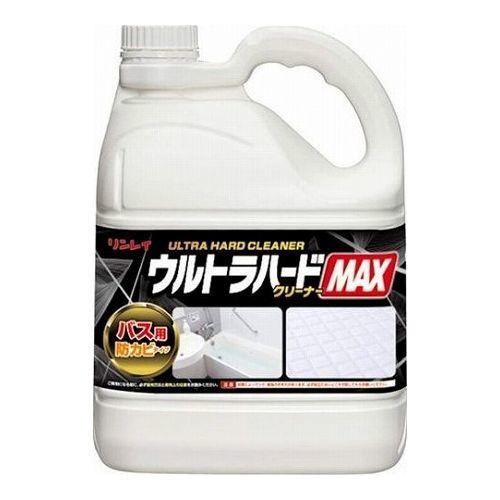 【10個セット】 リンレイ ウルトラハードクリーナーMAX バス用防カビタイプ 4L(代引不可)【送料無料】