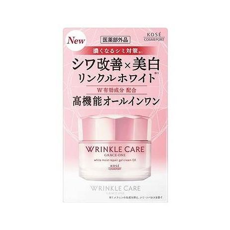 【単品10個セット】 コーセーコスメポート グレイス ワン リンクルケア ホワイト モイストリペア ジェルクリーム EX(代引不可)【送料無料】