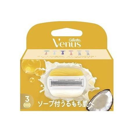 【単品6個セット】 ヴィーナスうるもち肌ココナッツの香り替刃3B(代引不可)【送料無料】