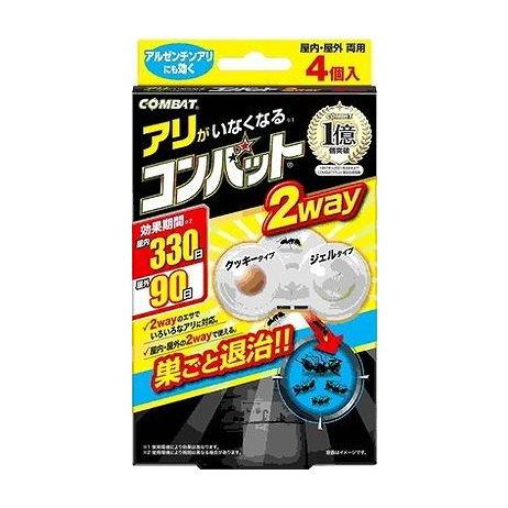 【単品15個セット】 アリがいなくなるコンバット 2way 4個入(代引不可)【送料無料】