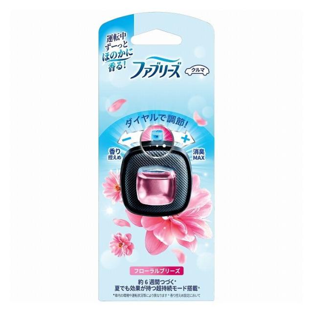【単品9個セット】 ファブリーズ イージークリップフローラルブリーズ 芳香剤 車用 P&Gジャパン(代引不可)【送料無料】