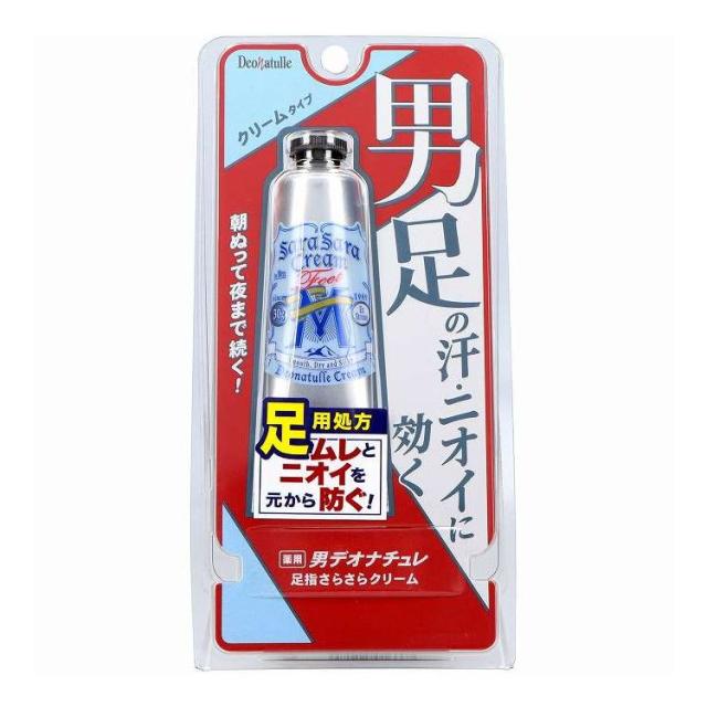 【単品12個セット】 シービック デオナチュレ 男足指さらさらクリーム(代引不可)【送料無料】