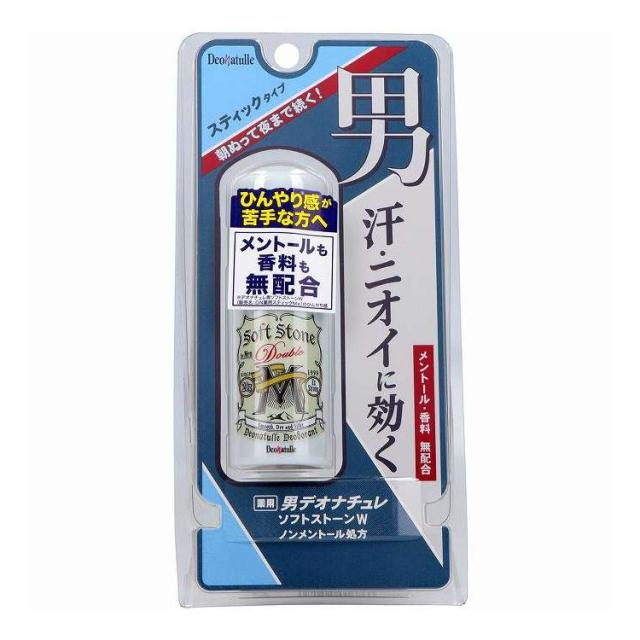 【単品12個セット】 シービック デオナチュレ 男ソフトストーンWノンメントール(代引不可)【送料無料】