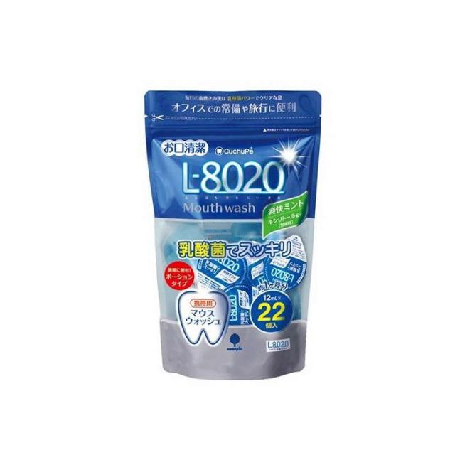 【単品8個セット】 クチュッペL-8020 爽快ミント ポーションタイプ アルコール 小久保工業所(代引不可)【送料無料】 8,190円