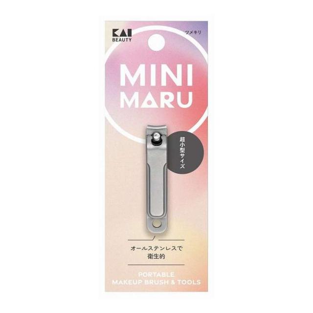 【単品10個セット】 KQ2200 Mini Maru ツメキリ 貝印(代引不可)【送料無料】