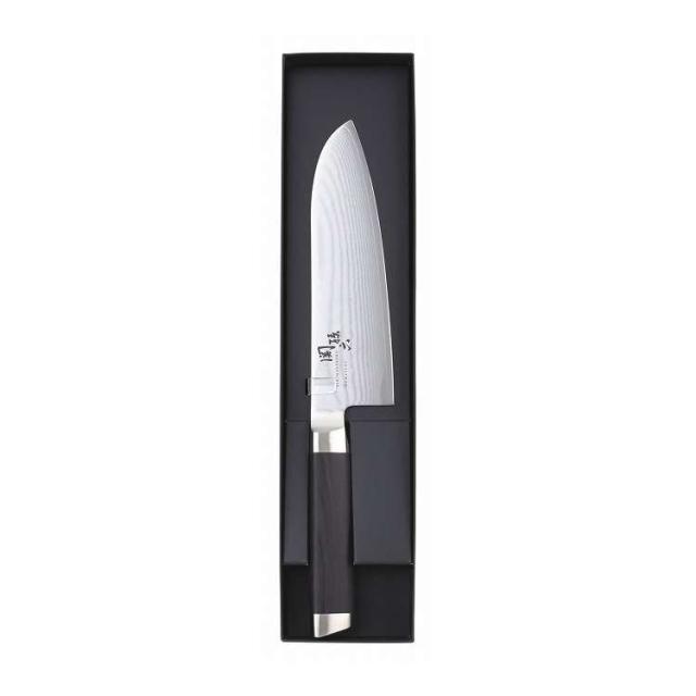 【単品9個セット】 関孫六 ダマスカス 三徳 165mm 貝印(代引不可)【送料無料】