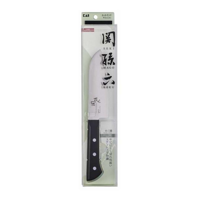 【単品9個セット】 関孫六 わかたけ 小三徳145mm 貝印(代引不可)【送料無料】