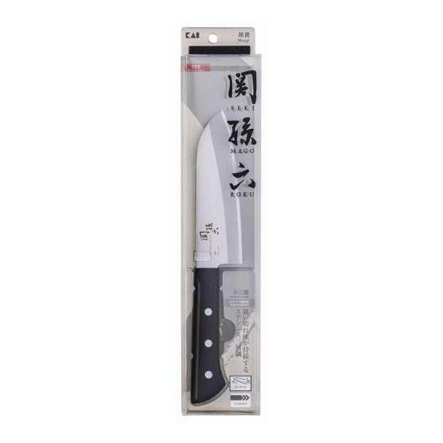 【単品8個セット】 関孫六 萌黄 小三徳145mm 貝印(代引不可)【送料無料】