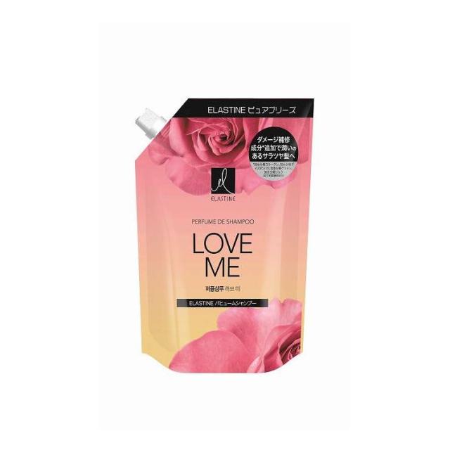 【単品16個セット】 エラスティンパヒュームシャンプーラブミー詰め替え350ML トイレタリージャパン(代引不可)【送料無料】