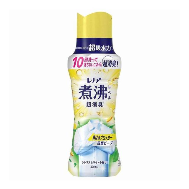 【単品18個セット】 レノア煮沸レベル消臭ビーズ黄ばみブロッカーシトラスホワイトの香り本体 P&amp;Gジャパン(代引不可)【送料無料】