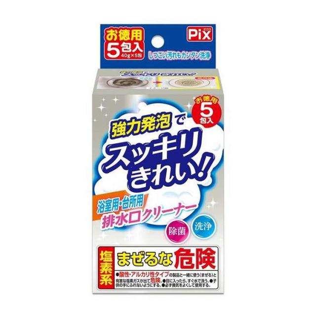 【単品19個セット】 ピクス泡の排水口クリーナー ライオンケミカル(代引不可)【送料無料】