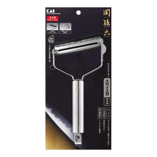 【単品18個セット】 関孫六 ワイドピーラー 貝印(代引不可)【送料無料】