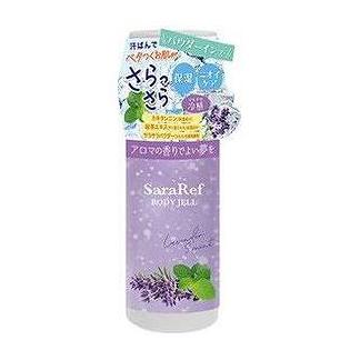 【単品17個セット】 サラリフ パウダーインボディジェル ラベンダーミントの香り180ml ヘルス(代引不可)【送料無料】
