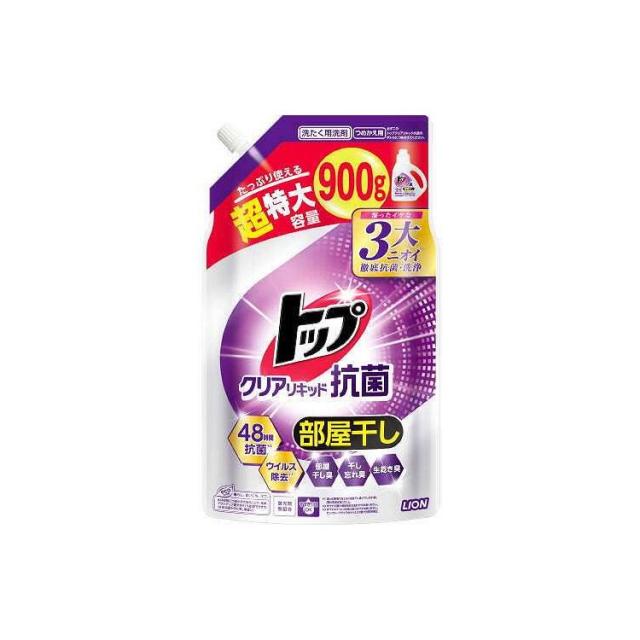 【単品12個セット】 トップ クリアリキッド 抗菌 つめかえ用 超特大(代引不可)【送料無料】