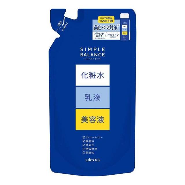 【単品18個セット】 ウテナ シンプルバランス 美白ローション つめかえ用(代引不可)【送料無料】 6,870円