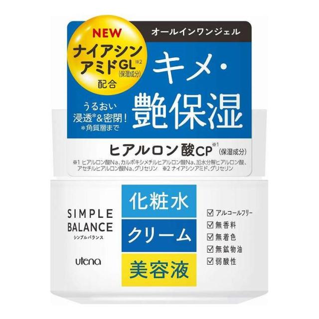 【単品10個セット】 ウテナ シンプルバランス うるおいジェル(代引不可)【送料無料】