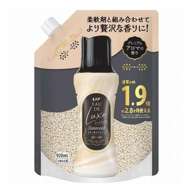 【単品6個セット】 P&amp;Gジャパン レノアオードリュクスアロマジュエルイノセントリリー&amp;ジャスミンの香りつめかえ用特大サイズ 920mL(代引不可)【送料無料】