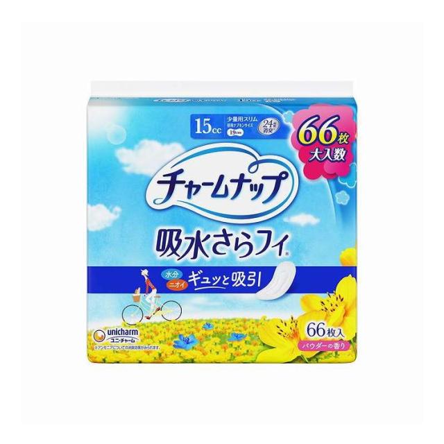 【単品10個セット】 ユニ・チャーム チャームナップ少量用66枚(代引不可)【送料無料】