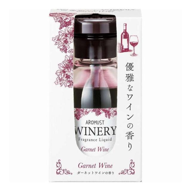 【単品10個セット】 晴香堂 アロマストワイナリーリキッド ガーネットワイン(代引不可)【送料無料】