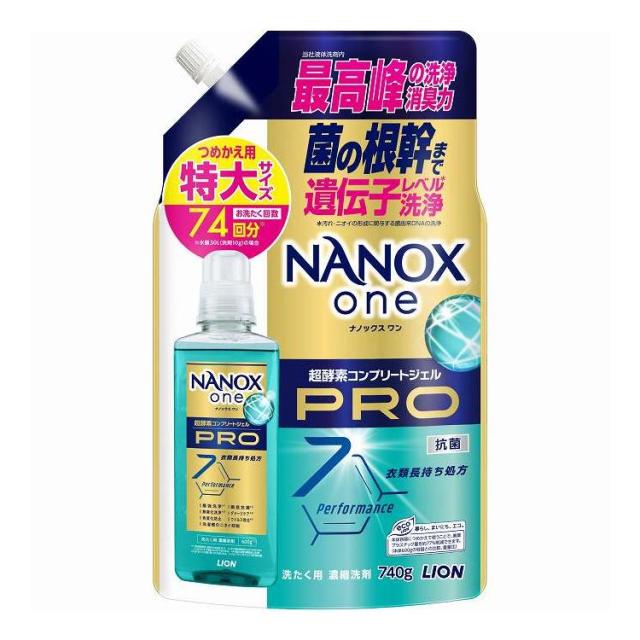 【単品12個セット】 ライオン NANOX one(ナノックスワン) PRO つめかえ用特大(代引不可)【送料無料】